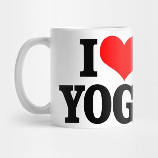 I Love Yoga Mug